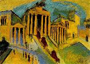 Ernst Ludwig Kirchner Brandenburger Tor France oil painting artist